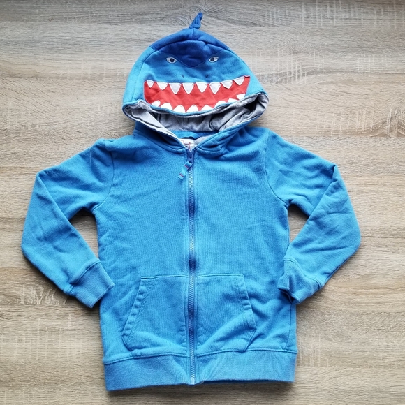 Mini Boden Other - 2017 vguc MB shark hoodie 6-7 years